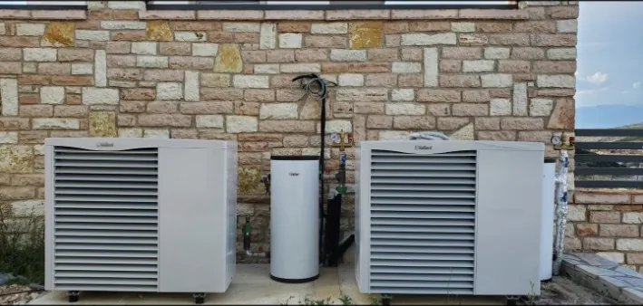 Pompes à chaleur Vaillant installées en extérieur